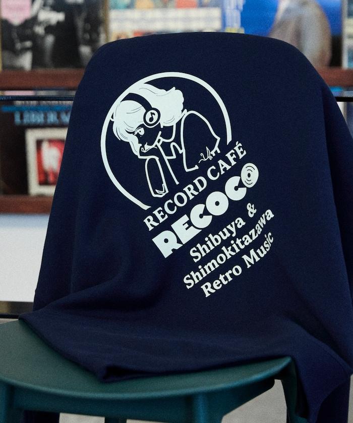 RECOCO×FREAK'S STORE/レココ 特別款寬鬆版型背部印花圓領衛衣【限量】