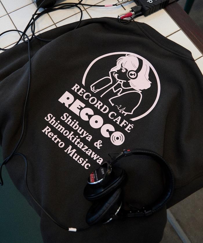 RECOCO×FREAK'S STORE/レココ 特別款寬鬆版型背部印花圓領衛衣【限量】