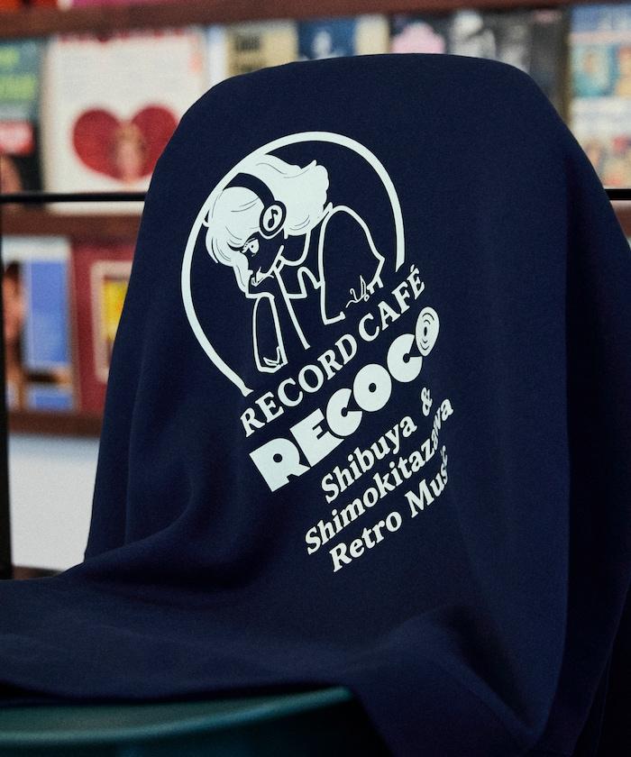 RECOCO×FREAK'S STORE/レココ 特別款寬鬆版型背部印花圓領衛衣【限量】