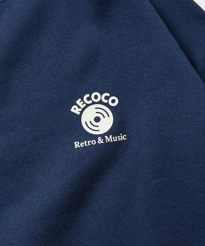 RECOCO×FREAK'S STORE/レココ 特別款寬鬆版型背部印花圓領衛衣【限量】
