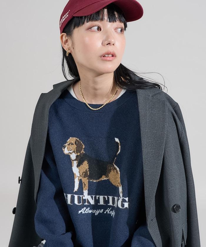 DOG 提花針織衫