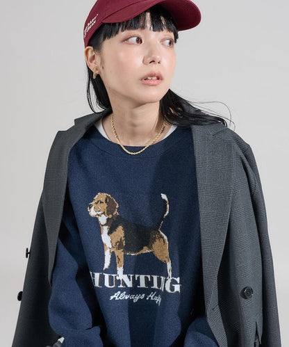 DOG 提花針織衫