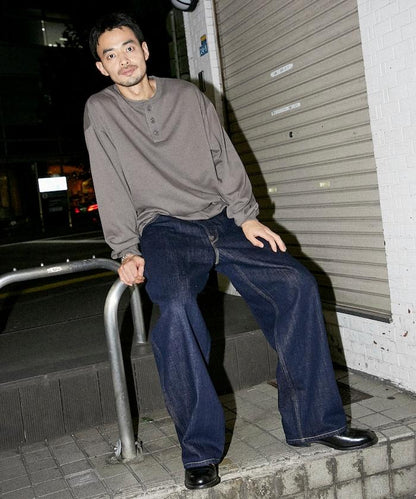 特別抽繩款2件裝衛衣套裝 圓領/亨利領