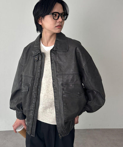 【Discoat】美利奴羊毛V領針織衫