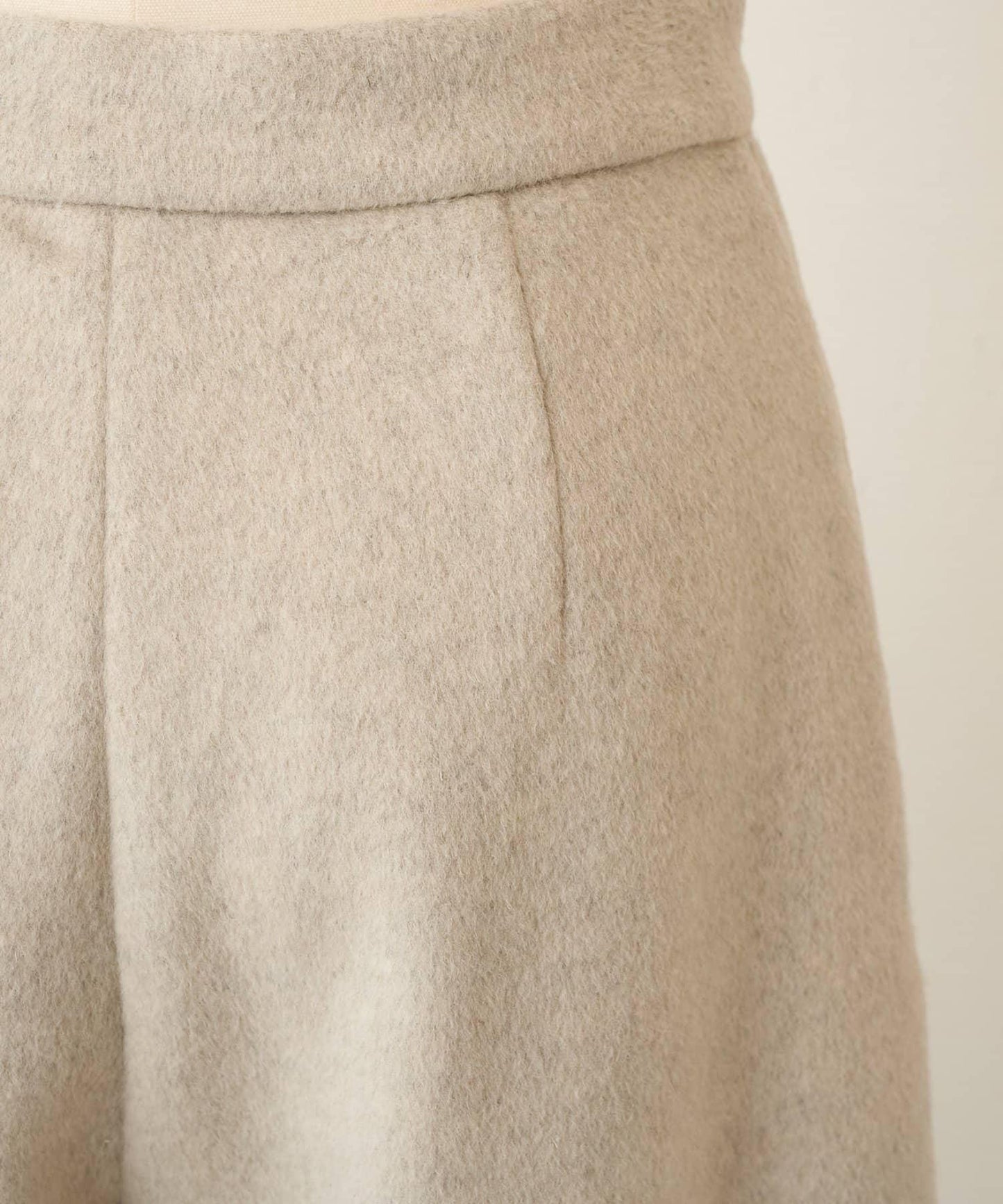 《15 quinze》羊毛海狸呢長褲