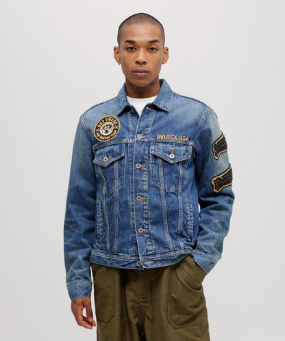 《A.A.R.C》牛仔夾克 ”CHAMPION”