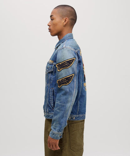 《A.A.R.C》牛仔夾克 ”CHAMPION”