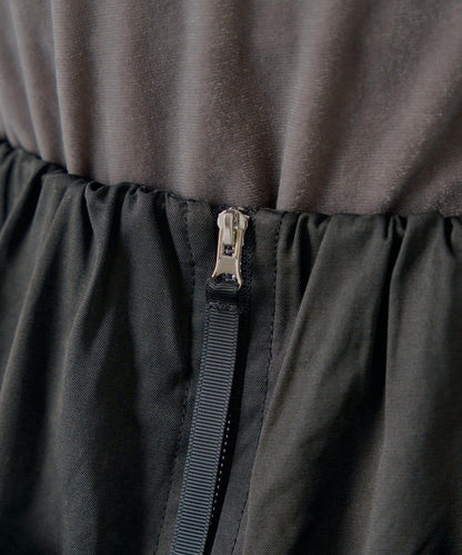 【Chico】荷葉邊設計蓬鬆迷你裙