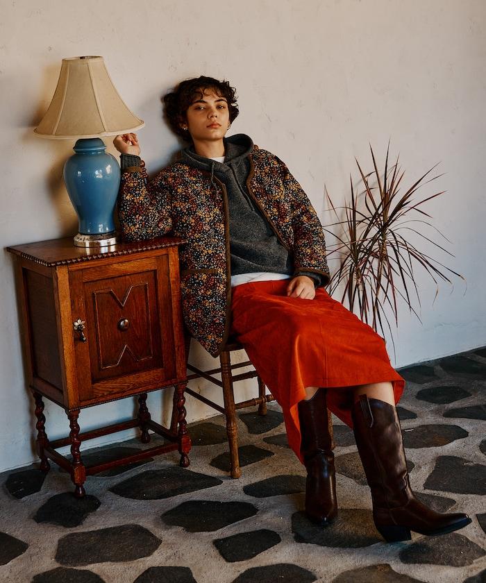 可雙面穿絎縫外套