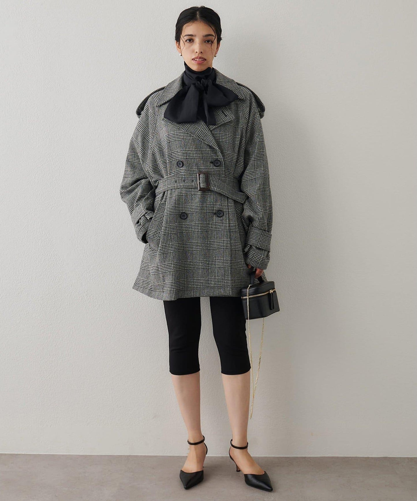 絲滑蝴蝶結領襯衫