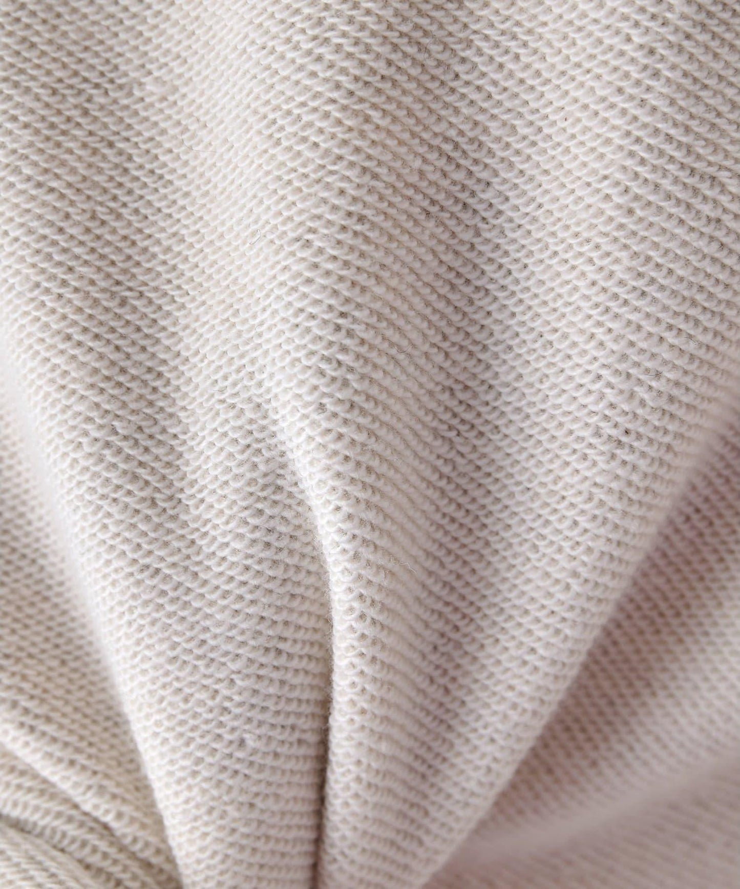 標誌植絨衛衣布