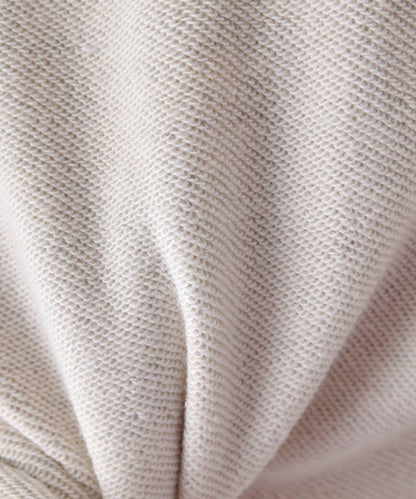 標誌植絨衛衣布