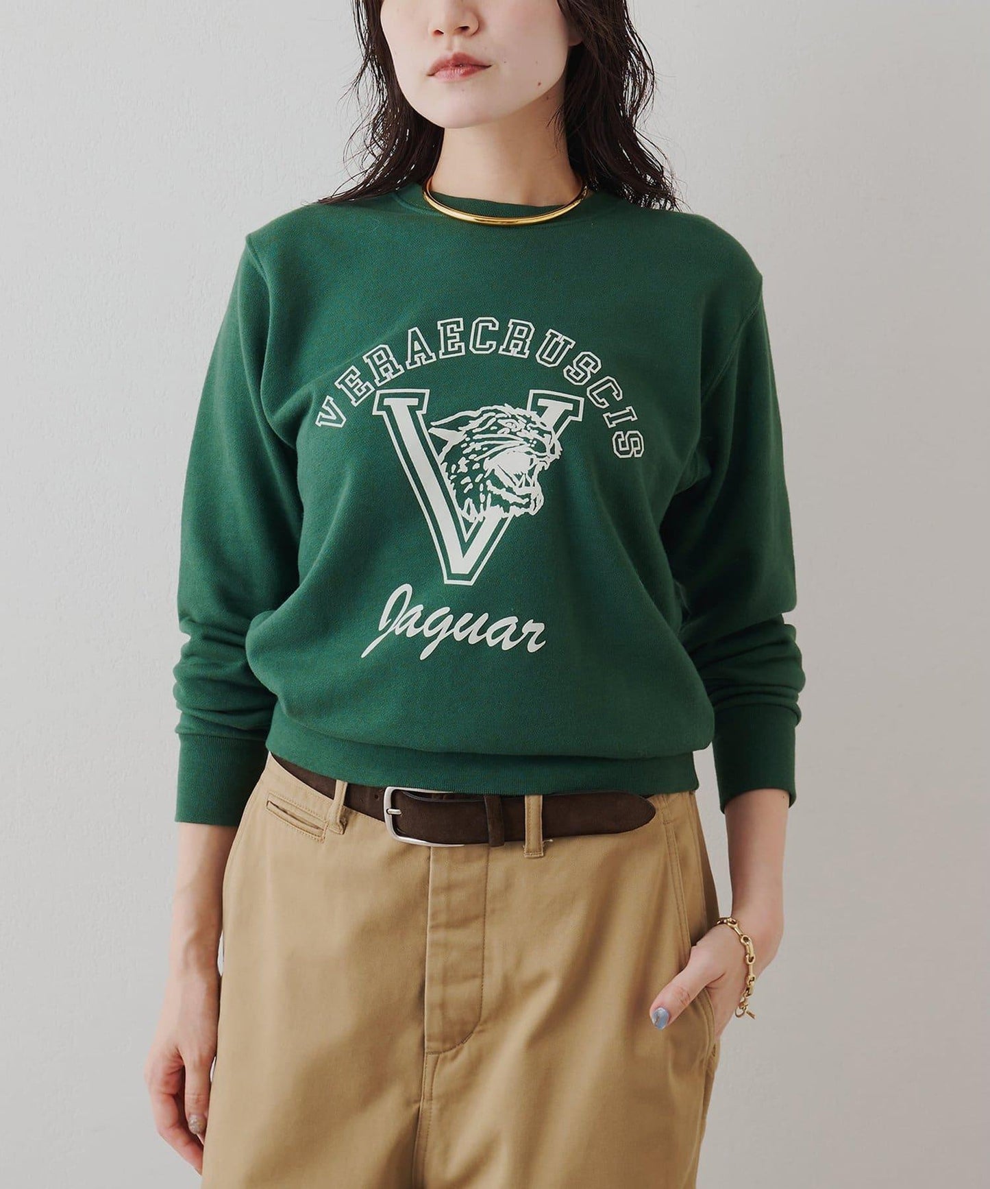 標誌植絨衛衣布