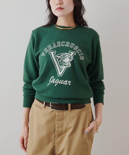 標誌植絨衛衣布