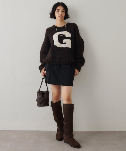 G手工編織套頭衫