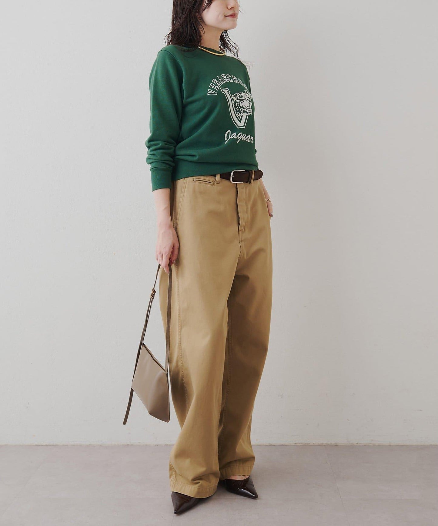 標誌植絨衛衣布