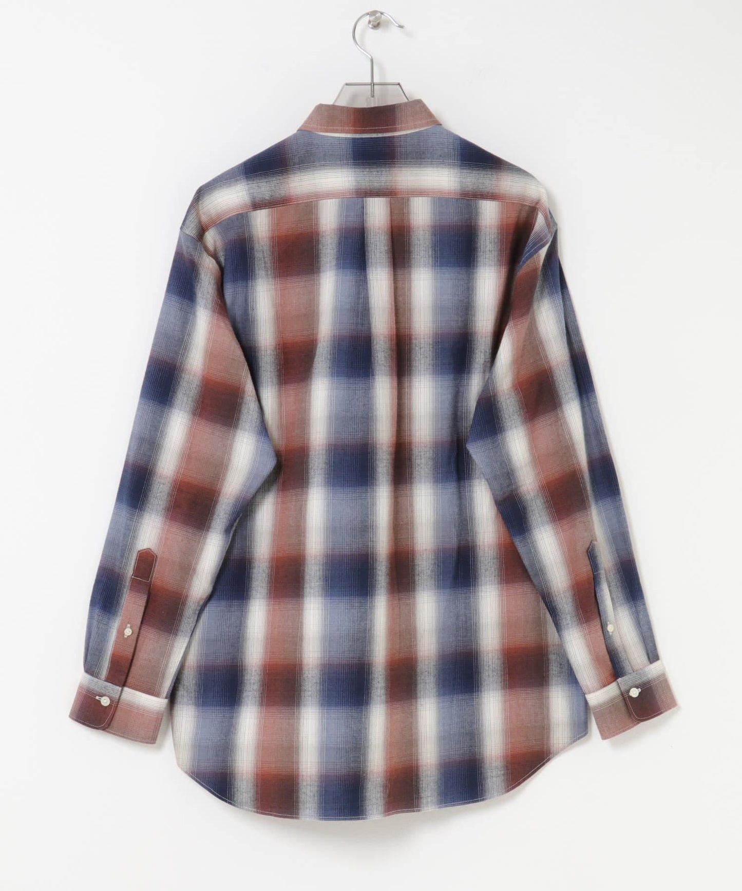 『聯名』OUTDOOR EXCHANGE×URBAN RESEARCH 長毛格紋襯衫