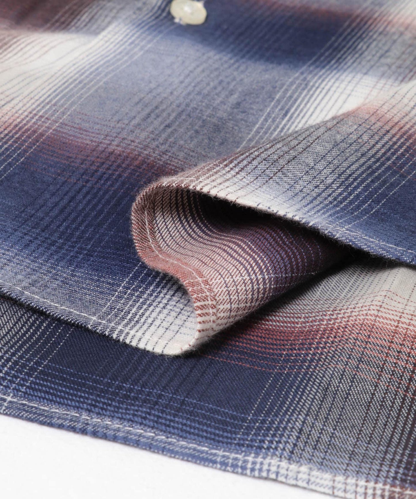 『聯名』OUTDOOR EXCHANGE×URBAN RESEARCH 長毛格紋襯衫