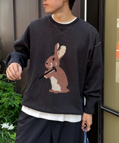 【DOD】【男女通用】那時的釘子針織衫