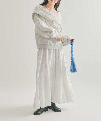 【mystic】連帽一字肩衛衣