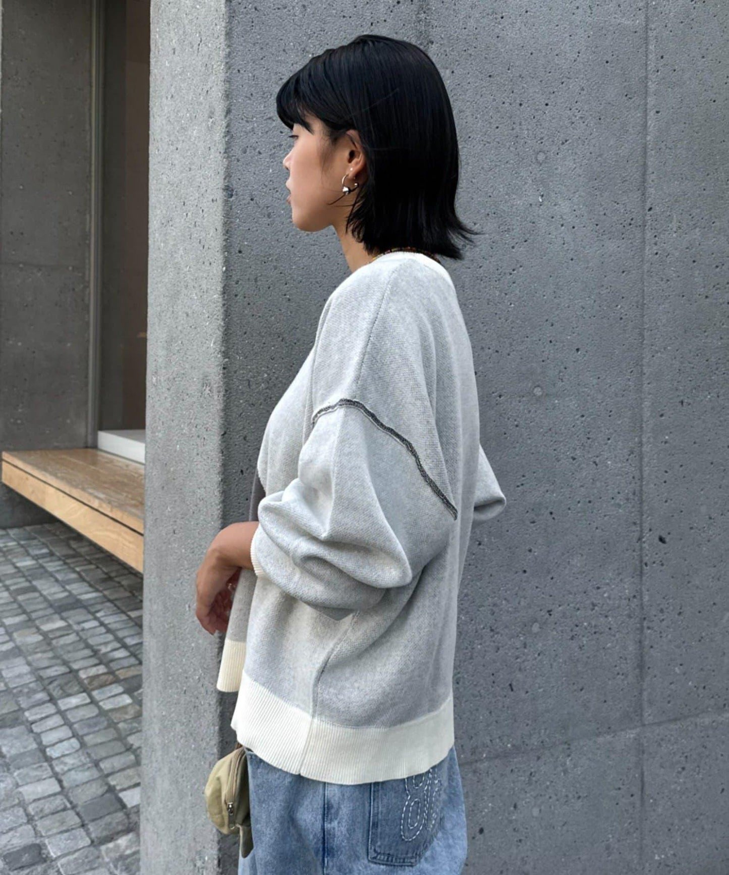 【DOD】【男女通用】那時的釘子針織衫