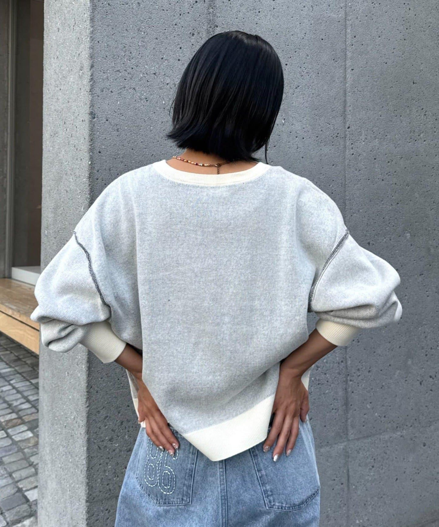 【DOD】【男女通用】那時的釘子針織衫