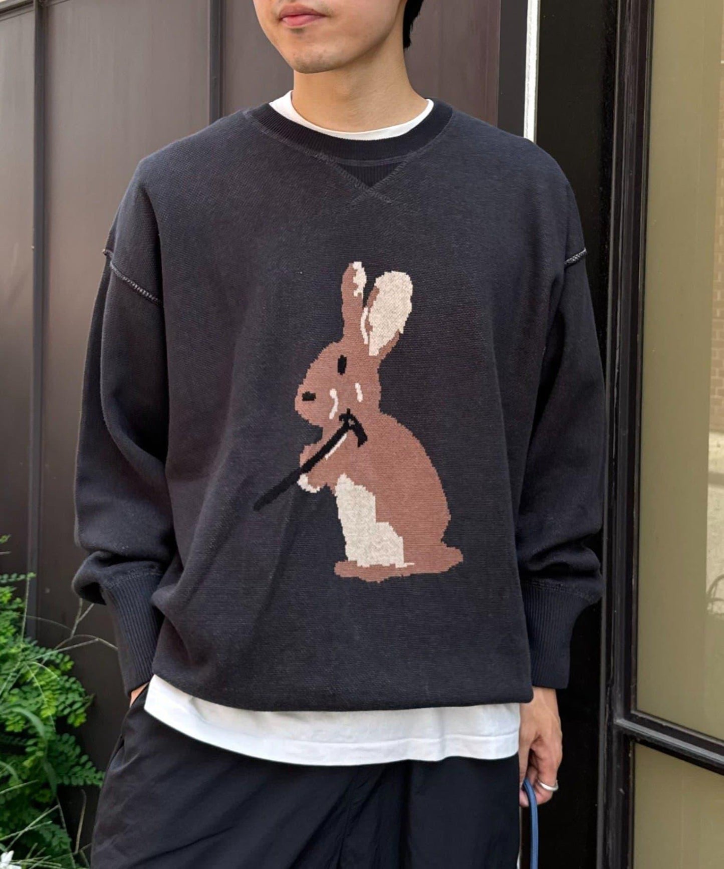 【DOD】【男女通用】那時的釘子針織衫