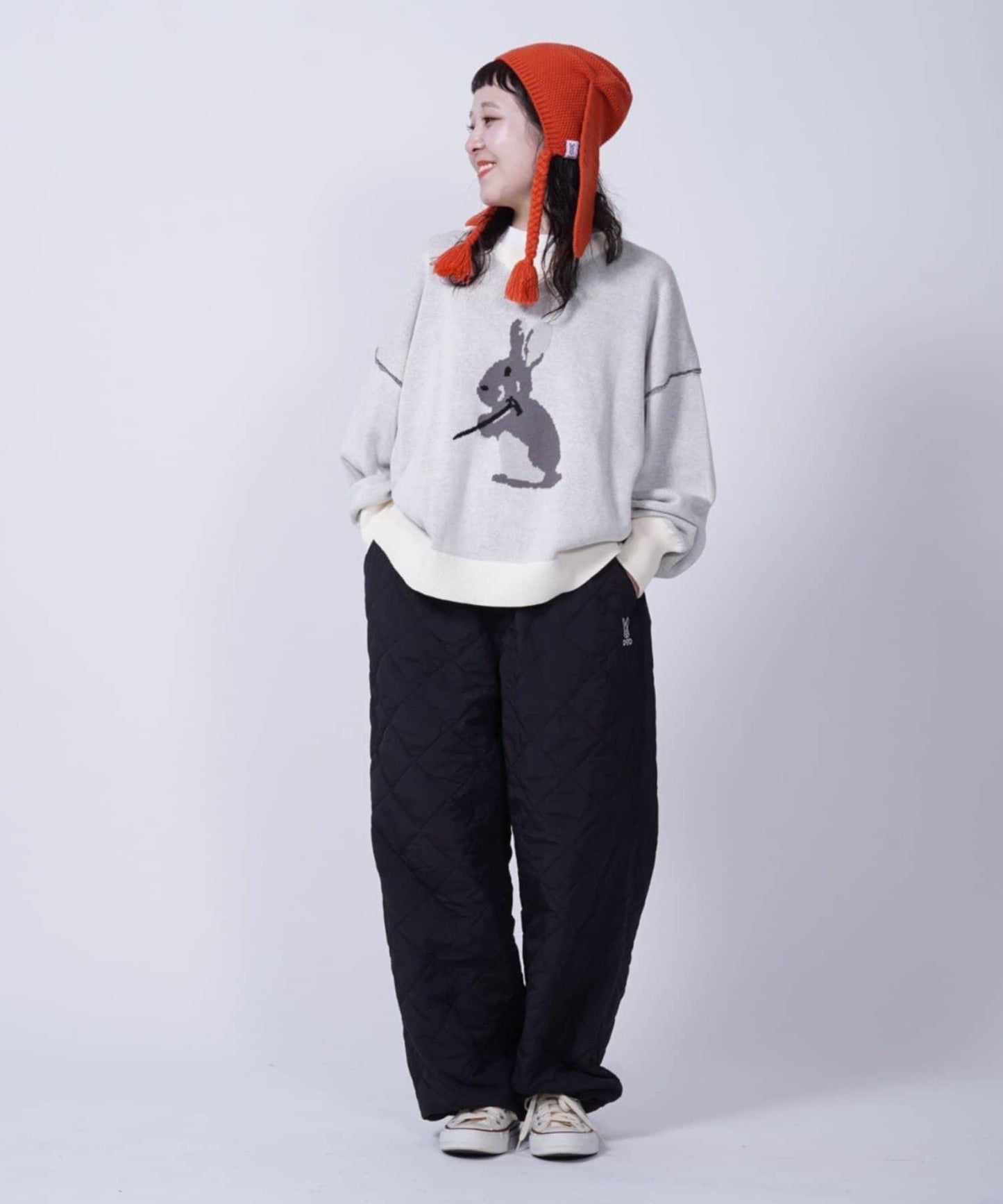 【DOD】【男女通用】那時的釘子針織衫