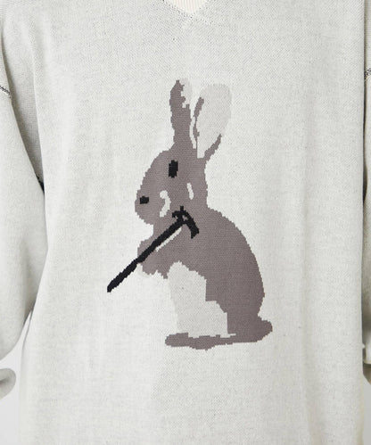 【DOD】【男女通用】那時的釘子針織衫