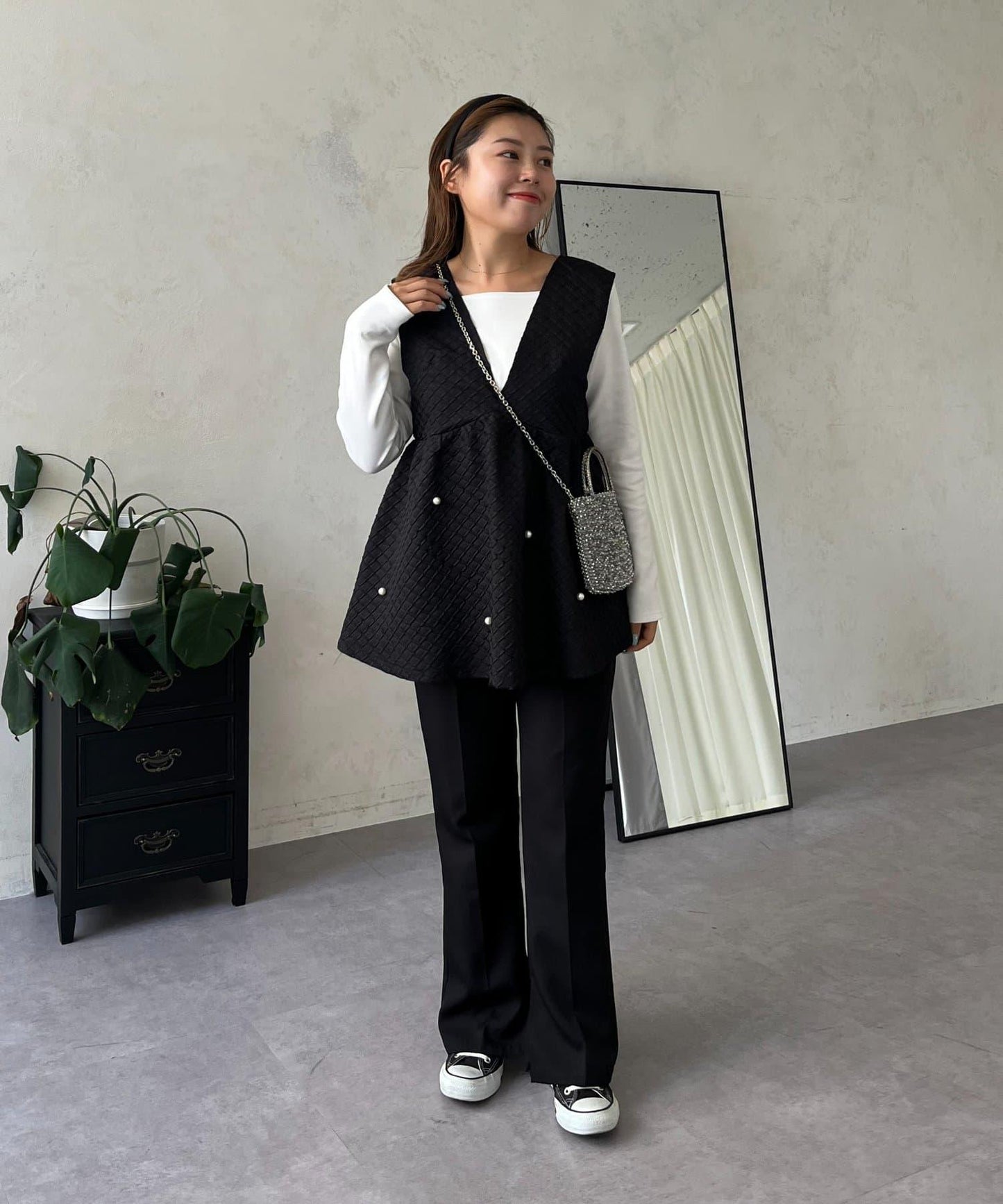 【MOMO】方領長袖T恤