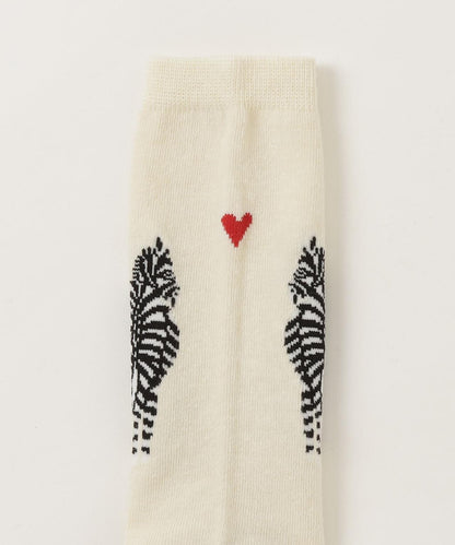 LOVE ZEBRA斑馬紋女士襪