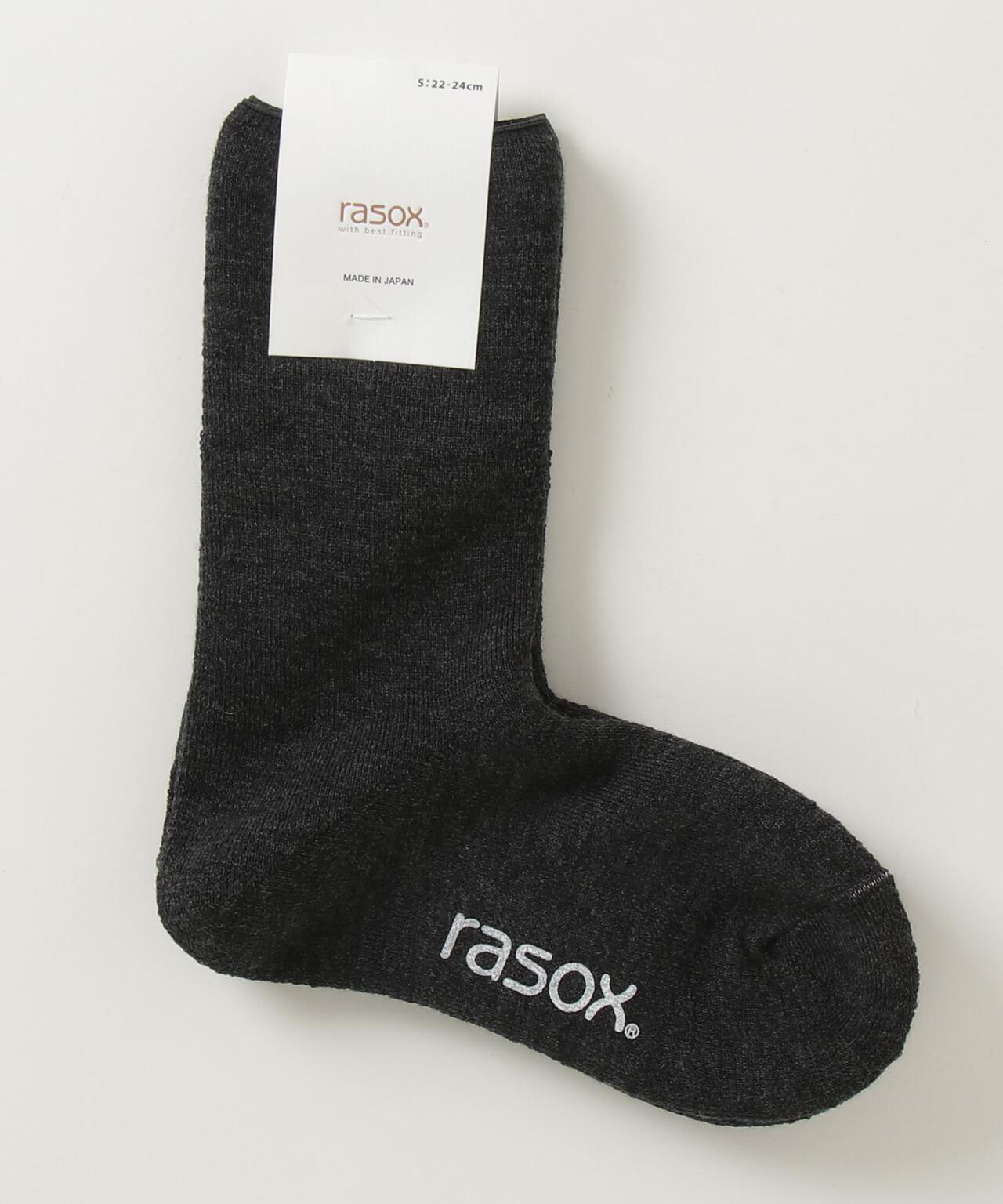 RASOX/ラソックス 軟毛圈羊毛中筒襪