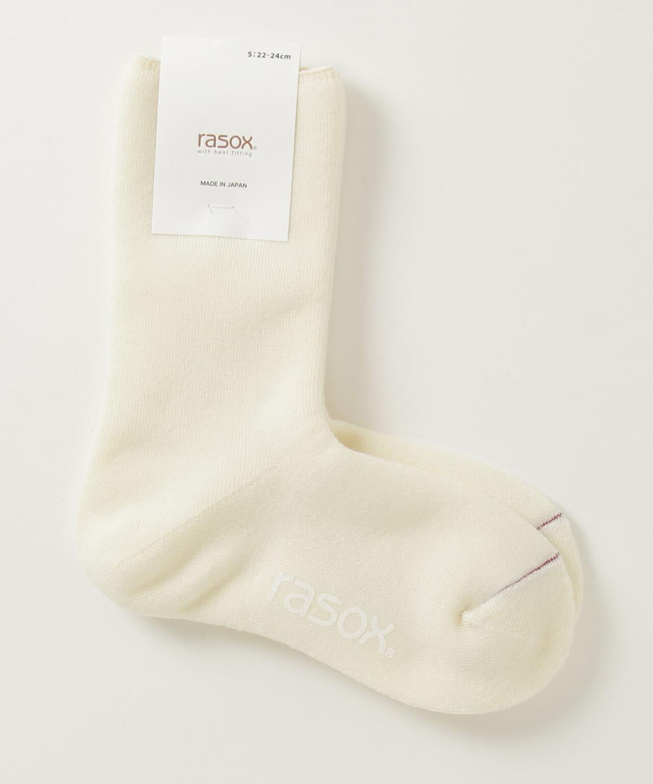 RASOX/ラソックス 軟毛圈羊毛中筒襪