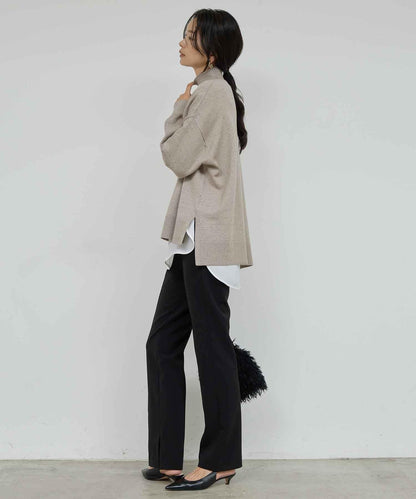 【全骨架適用針織衫復刻登場！】寬鬆高領針織衫