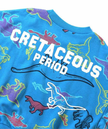 福井縣立恐龍博物館聯名 彩色恐龍全印花衛衣