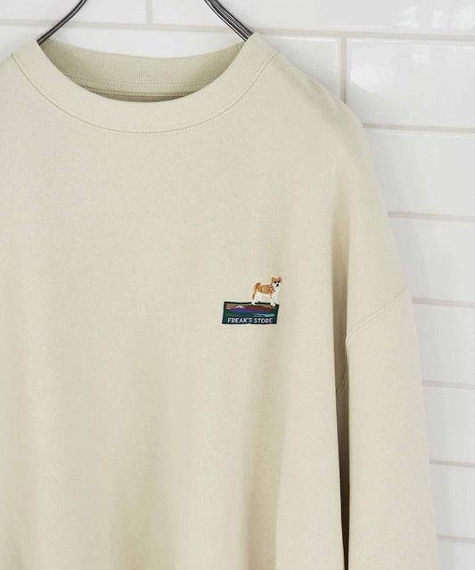 FREAK'S STORE OUTDOORS 動物刺繡點綴衛衣