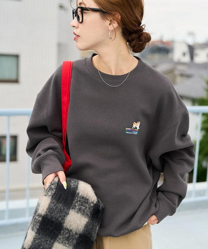 FREAK'S STORE OUTDOORS 動物刺繡點綴衛衣