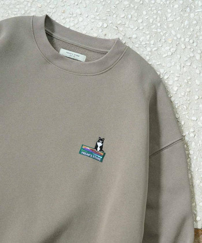 FREAK'S STORE OUTDOORS 動物刺繡點綴衛衣