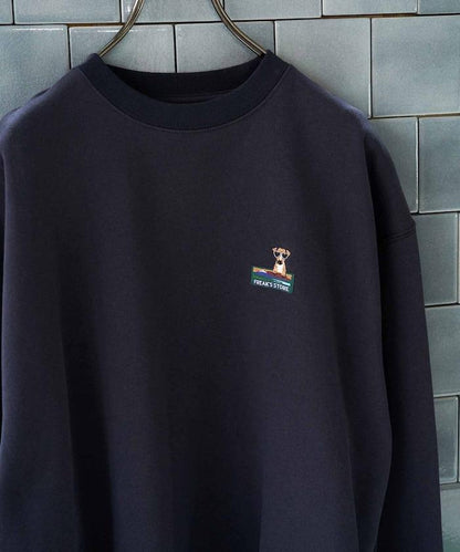 FREAK'S STORE OUTDOORS 動物刺繡點綴衛衣