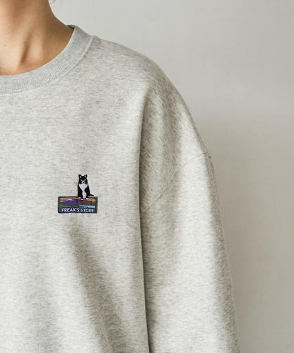FREAK'S STORE OUTDOORS 動物刺繡點綴衛衣