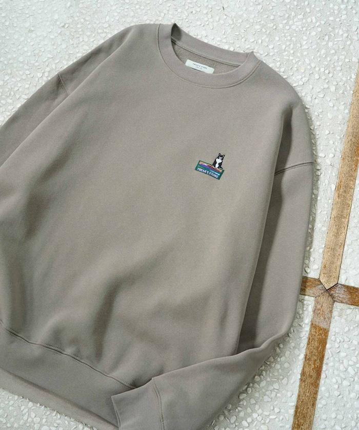 FREAK'S STORE OUTDOORS 動物刺繡點綴衛衣