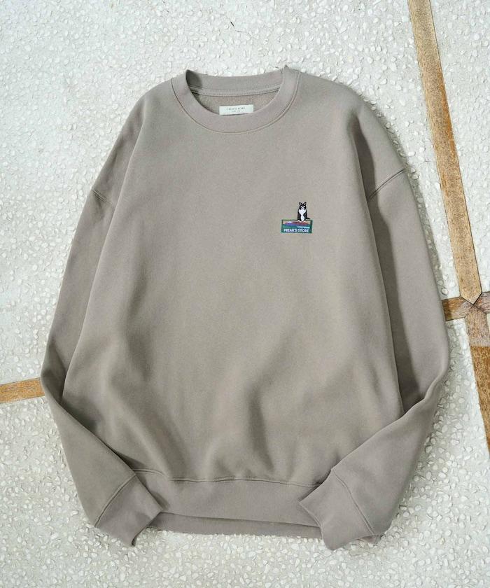 FREAK'S STORE OUTDOORS 動物刺繡點綴衛衣