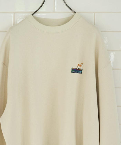 FREAK'S STORE OUTDOORS 動物刺繡點綴衛衣