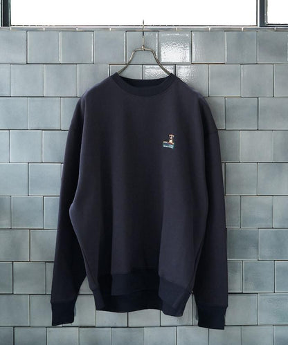 FREAK'S STORE OUTDOORS 動物刺繡點綴衛衣