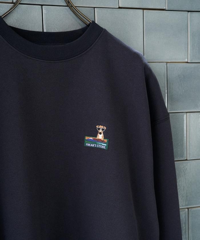 FREAK'S STORE OUTDOORS 動物刺繡點綴衛衣