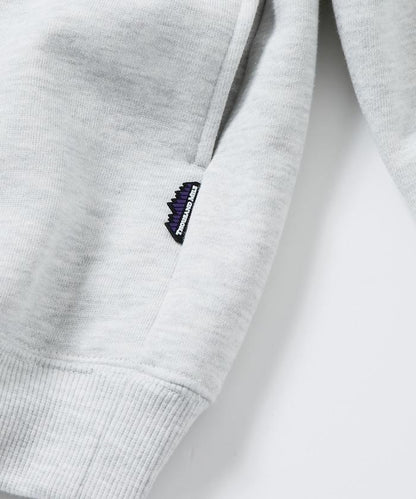 THOUSAND MILE×FREAK'S STORE/THOUSAND MILE特別款寬鬆版型單點刺繡圓領衛衣