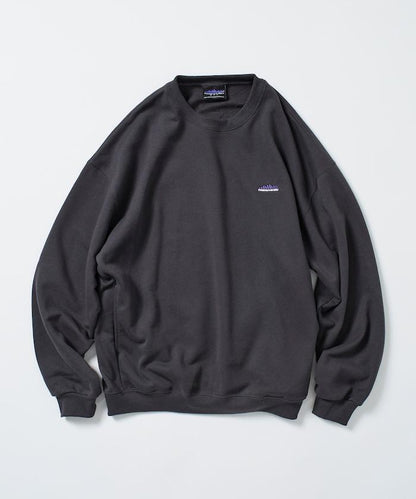 THOUSAND MILE×FREAK'S STORE/THOUSAND MILE特別款寬鬆版型單點刺繡圓領衛衣