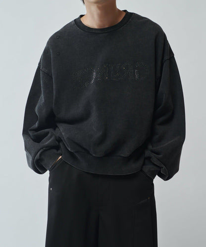 【SURJENT】拼色水鑽衛衣