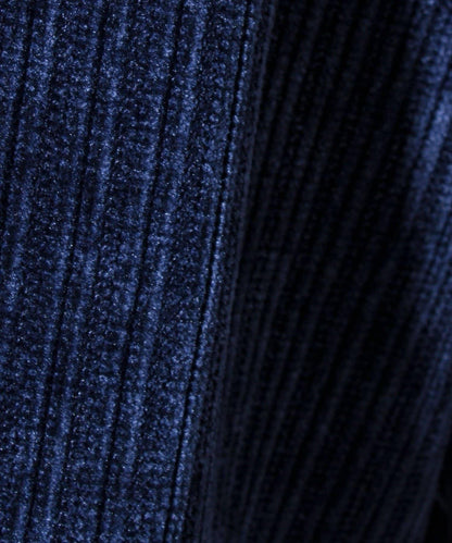 【疊穿感即刻時尚】燈芯絨假兩件長袖T恤