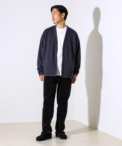 【保暖舒適且優雅】燈芯絨內里加絨彈力休閒褲